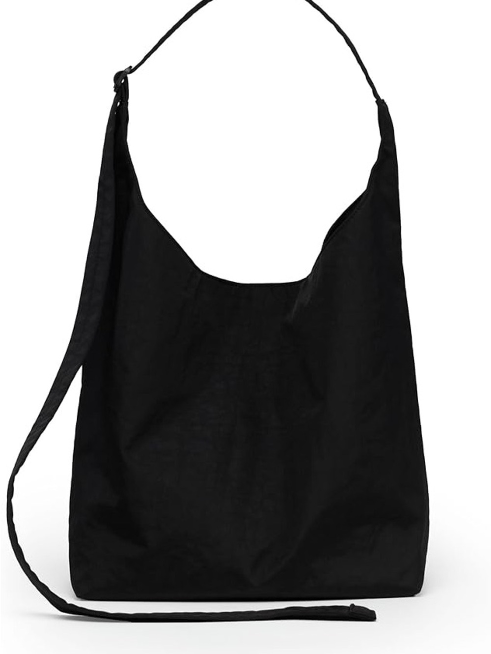 BAGGU Large Black Nylon Sling Bag